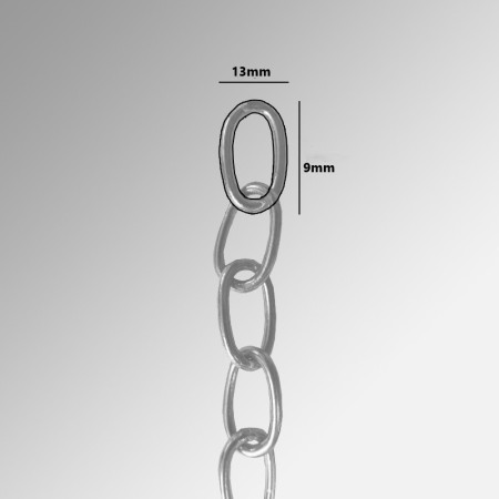 Clip-Rail Steel Chain Hanging Kit (Ready to use)