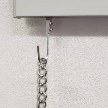 Clip-Rail Steel Chain Hanging Kit (Ready to use)