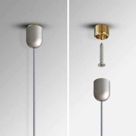 Acoustic Panel Ceiling Hanging Kit - Adjustable Suspension Cables