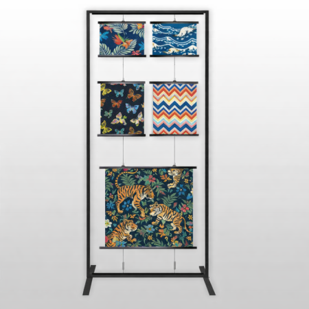 Exhibition Fabric Display Stand Free Standing