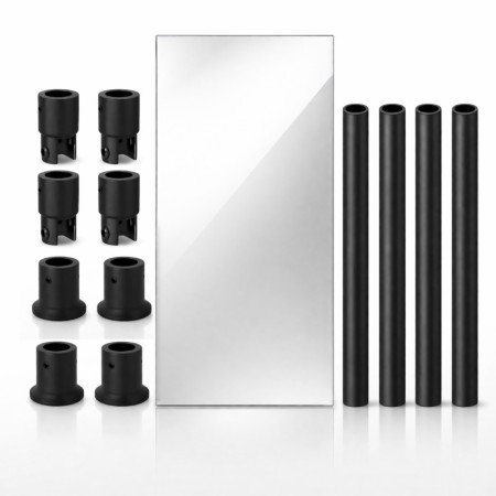 Frameless Mirror Hanging System Kit (NO MIRROR)
