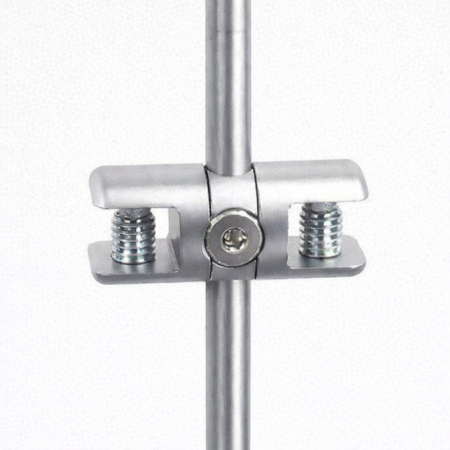 Rod Double Shelf Support Clamp (10MM Vertical Dual-grip)