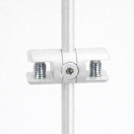 Rod Double Shelf Support Clamp (10MM Vertical Dual-grip)