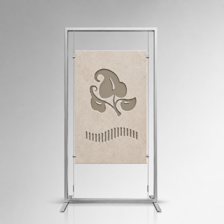 Free-Standing Suspended Board Display Stand (No Acrylic/Board Included)