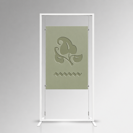 Free-Standing Suspended Board Display Stand (No Acrylic/Board Included)