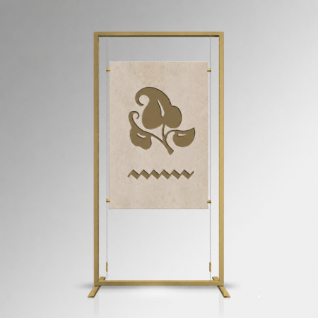 Free-Standing Suspended Board Display Stand (No Acrylic/Board Included)