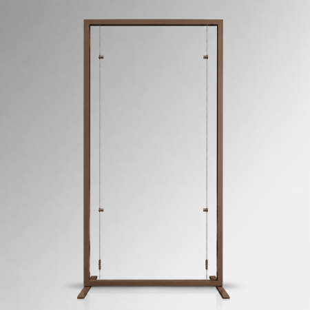 Free-Standing Suspended Board Display Stand (No Acrylic/Board Included)