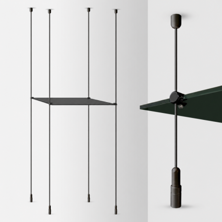 Display Glass Shelves Kit