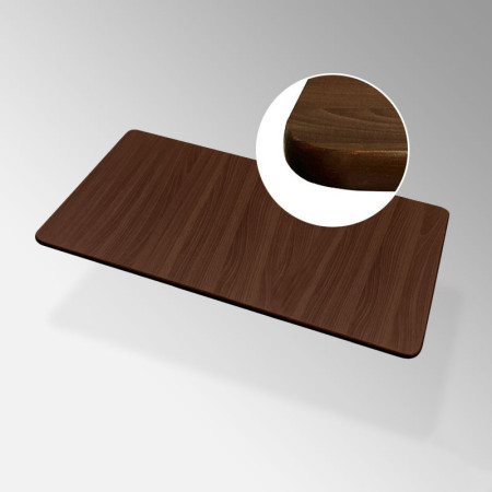 Kids Wooden Rectangular Table – Modern Natural Wood Finish