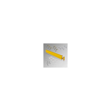 Heavy Duty Art Gallery Clip Rail Hanging System – 3m 90KG Complete Kit**