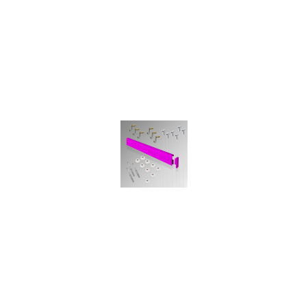 Heavy Duty Art Gallery Clip Rail Hanging System – 3m 90KG Complete Kit**