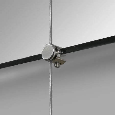 Wall to Wall Glass Shelf Cable Display Kit (Fittings Only)