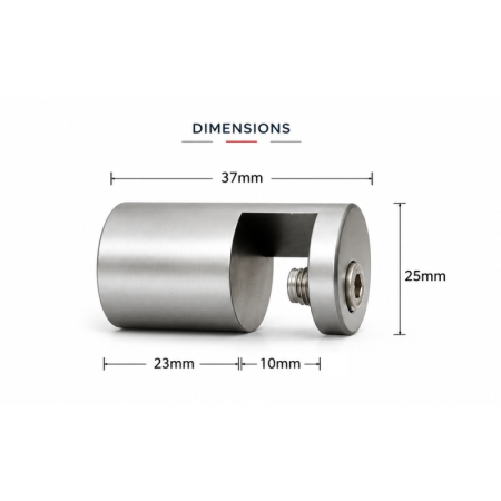 Side Edge Grip Mirror Support (10mm)