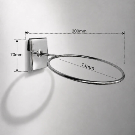 Football Display Ring for Mesh Panel | Ball Holder