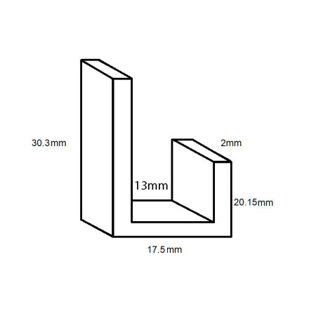 Blackboard & Chalkboard Wall Display Rail System