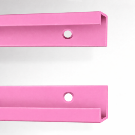 Blackboard & Chalkboard Wall Display Rail System