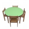 Activity Table and ChairsLime Green