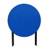 Round Folding table - Blue top