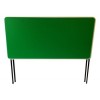 Folding table with folding chairs- Green top