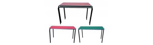 Stackable Crush Bent Rectangular Tables