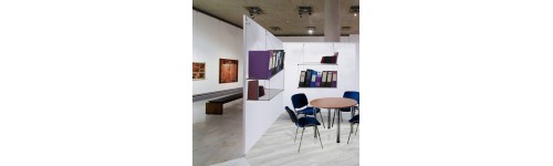 Temporary Glass Shelves