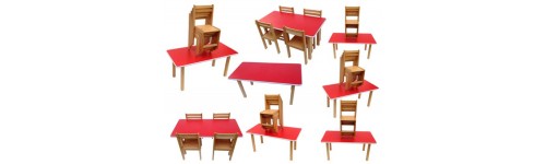 Beechwood Table and Chairs Set